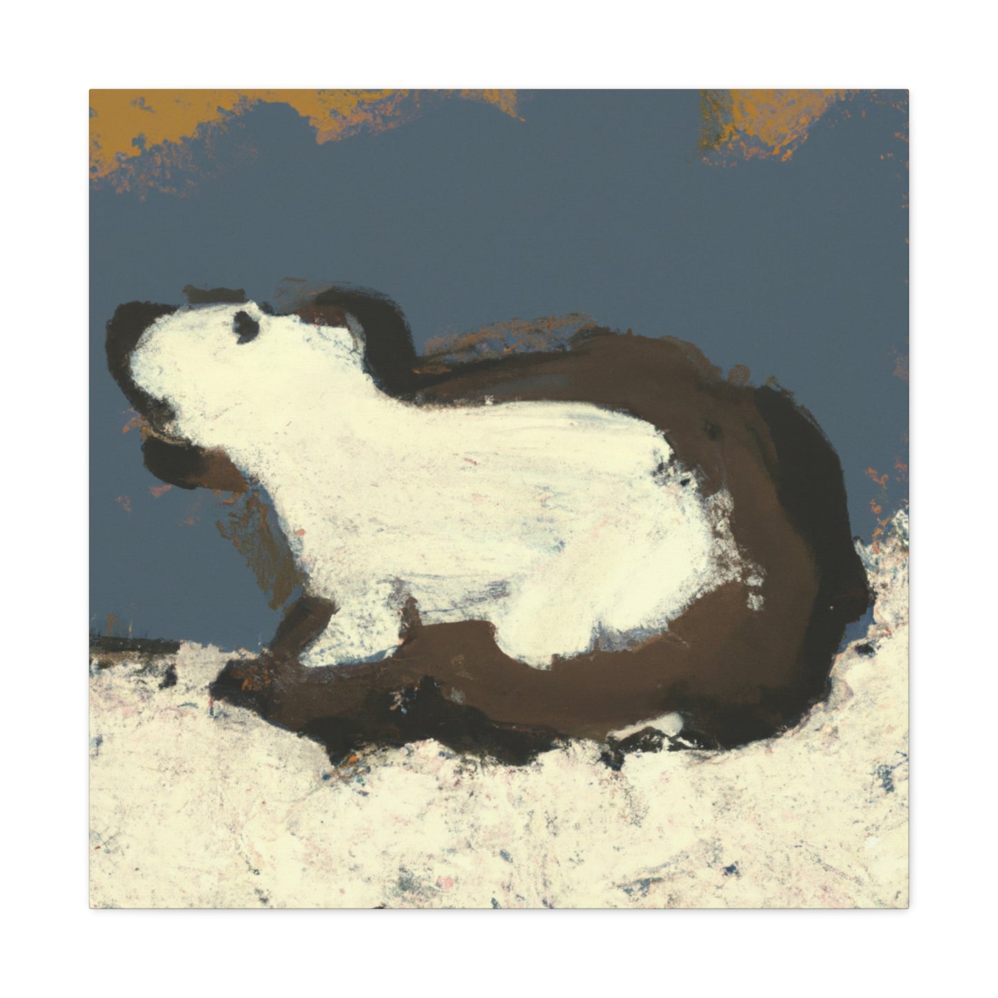 Prairie Dog Expressionism - Canvas