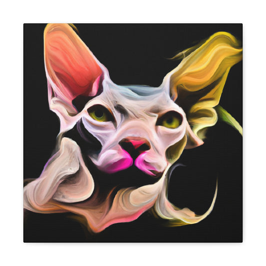 Sphynx Cat Enchantment - Canvas