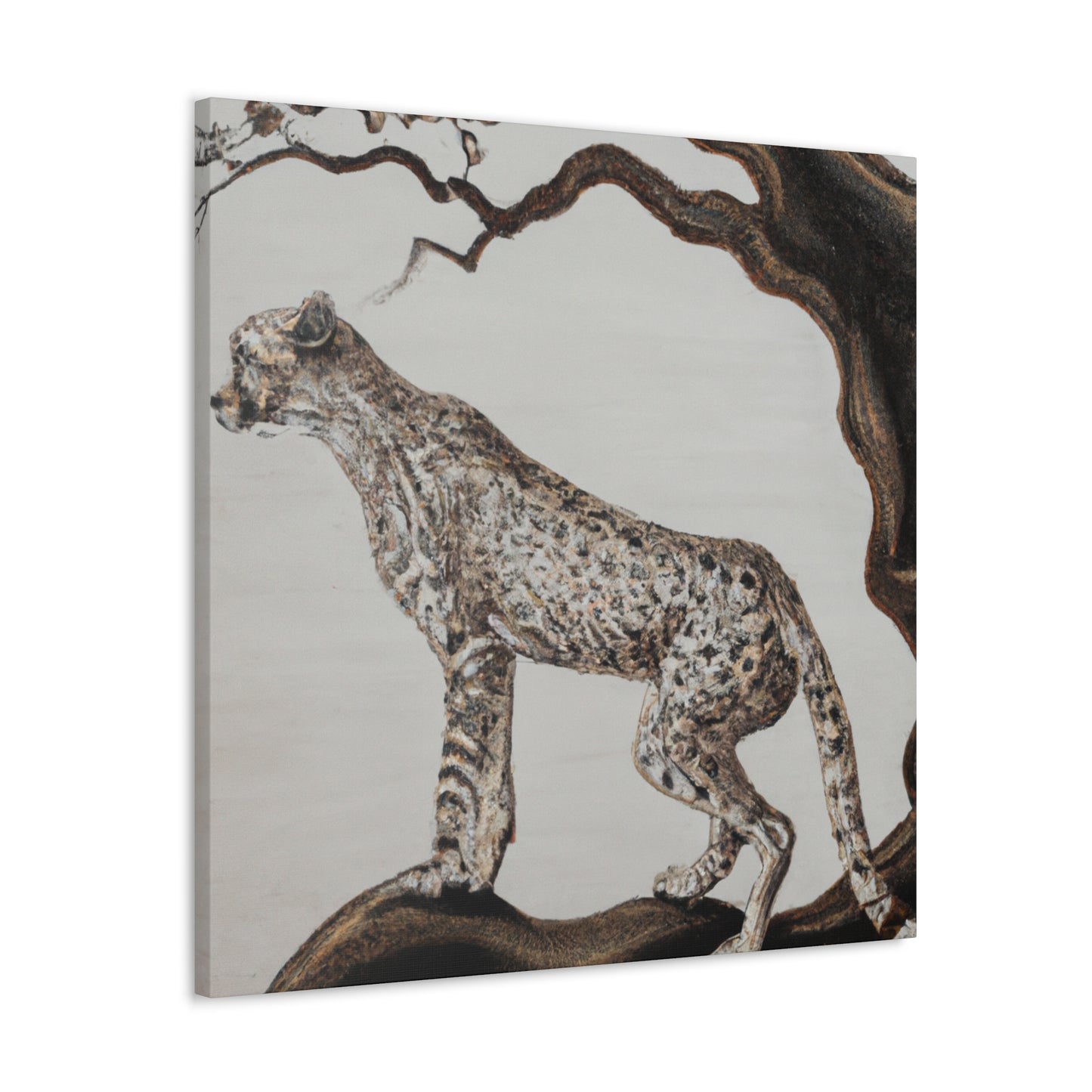 Cheetah in Splendor - Canvas