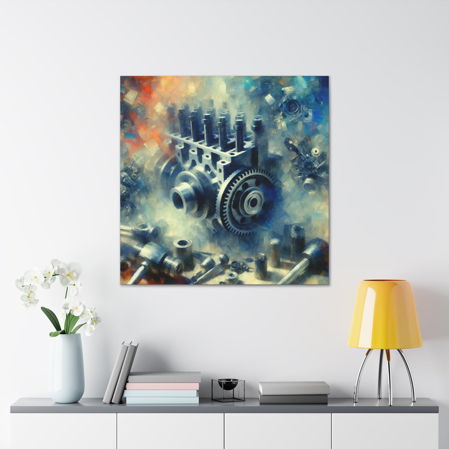 Revving Momentum Chaos Passion - Canvas