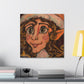 Elf in Regal Robes - Canvas