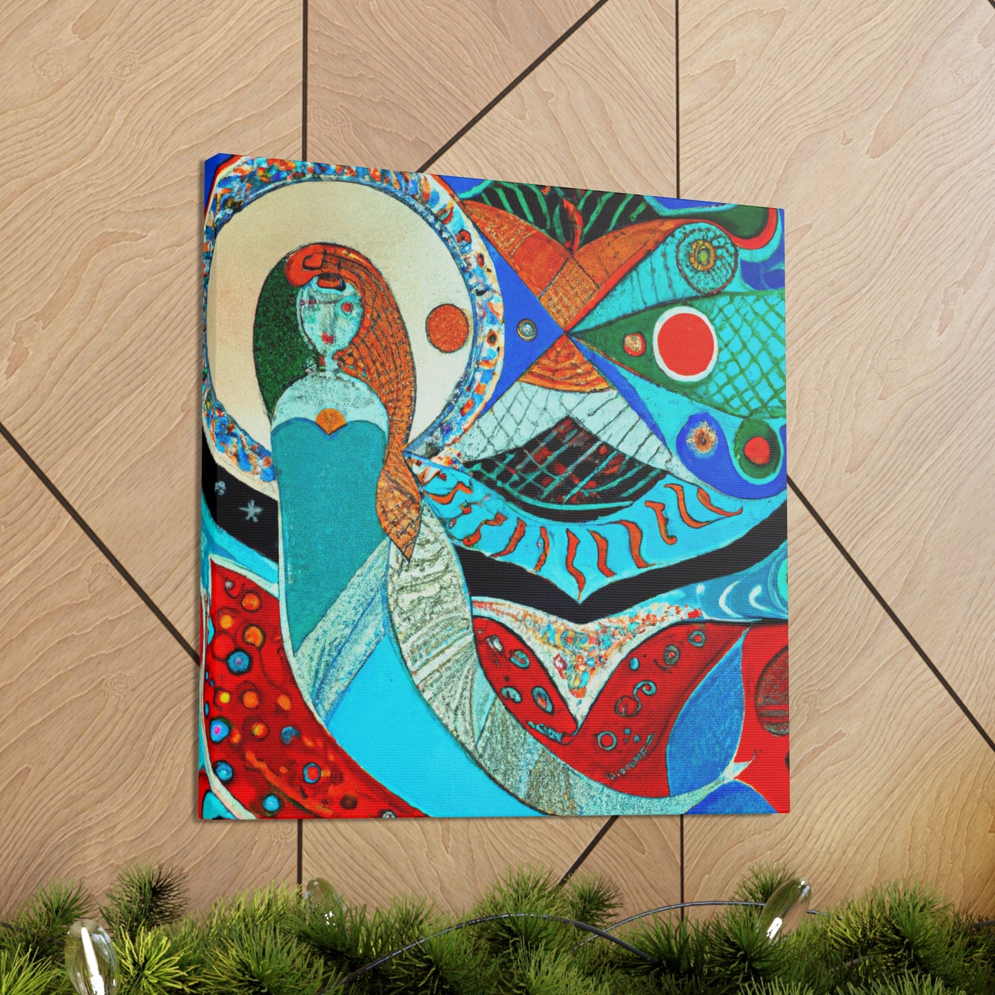 Mermaids in Moonlight - Canvas