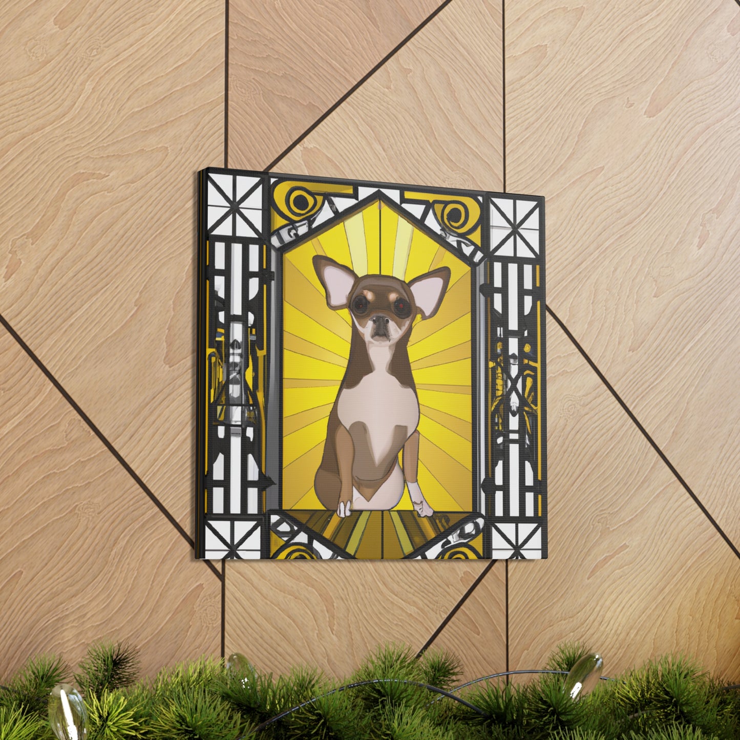 Radiating Chihuahua Splendor - Canvas