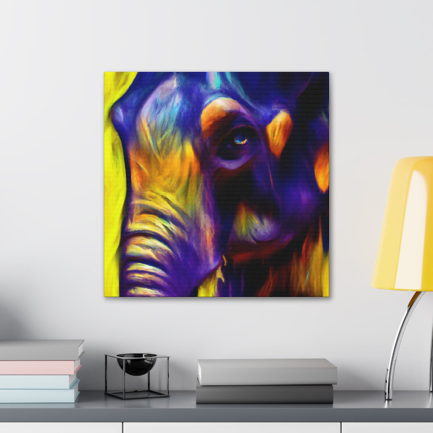 "Indian Elephant Majesty" - Canvas