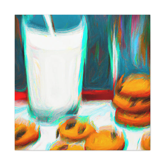 Milk and Cookie Treat - Canvas