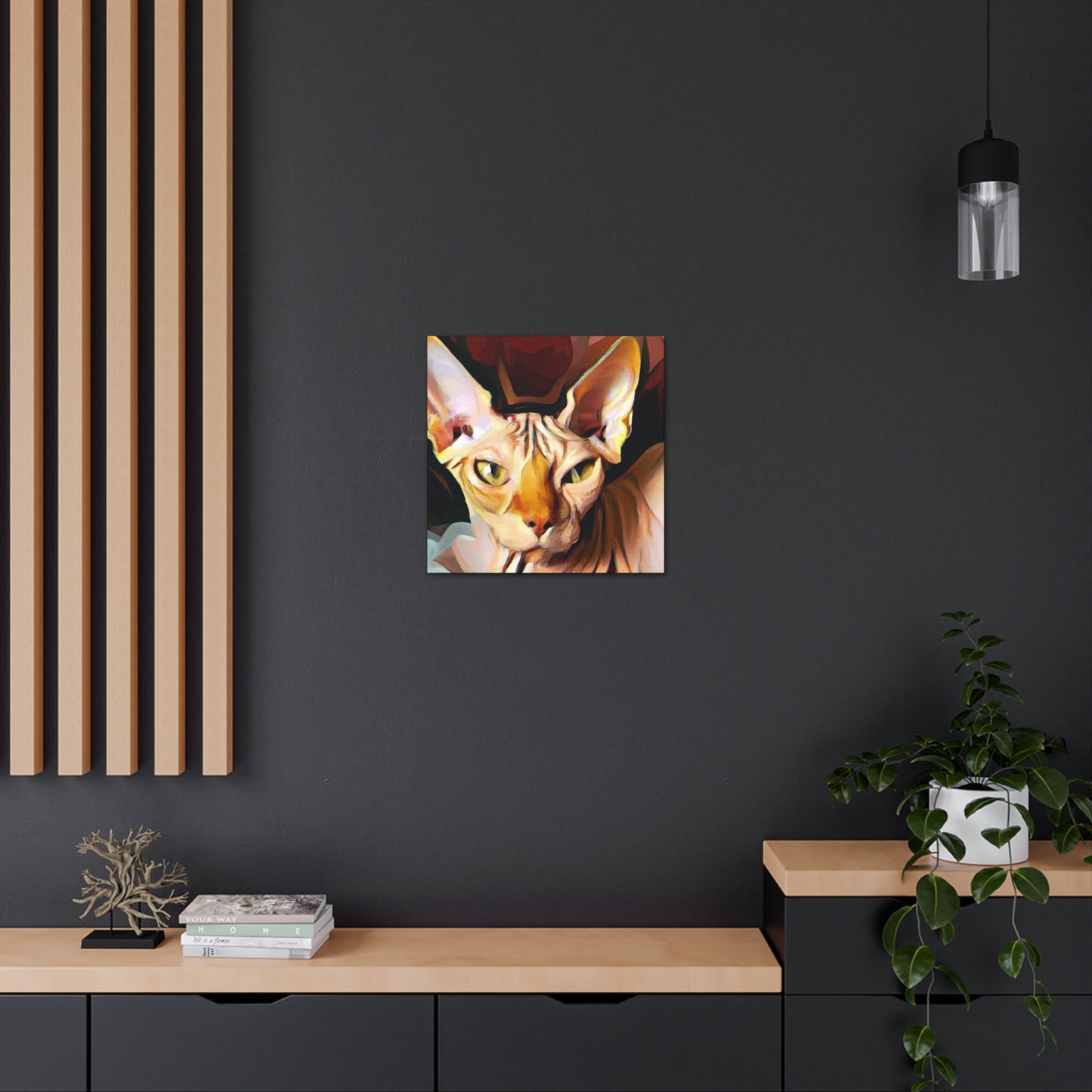 Sphynx in Impressionism - Canvas