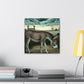 "Donkey in Art Nouveau." - Canvas