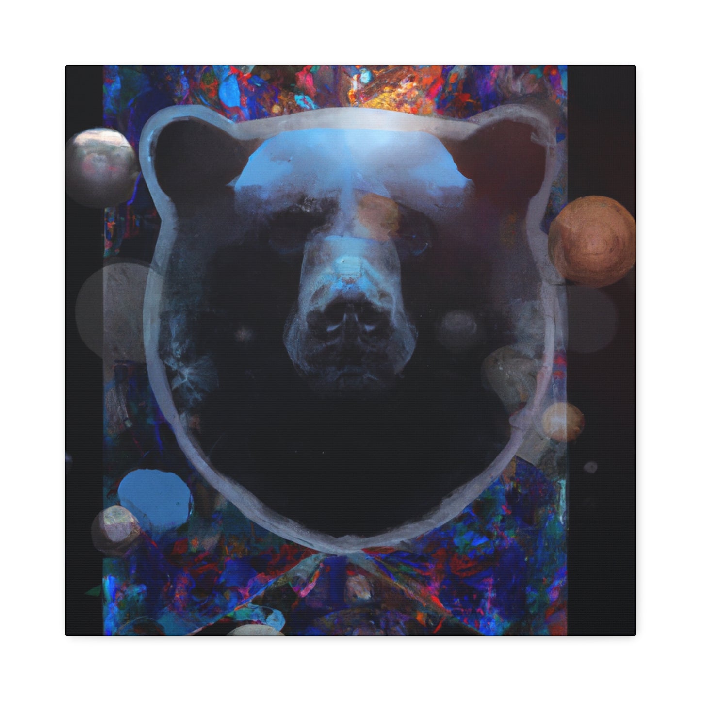 "Asiatic Black Bear Dream" - Canvas