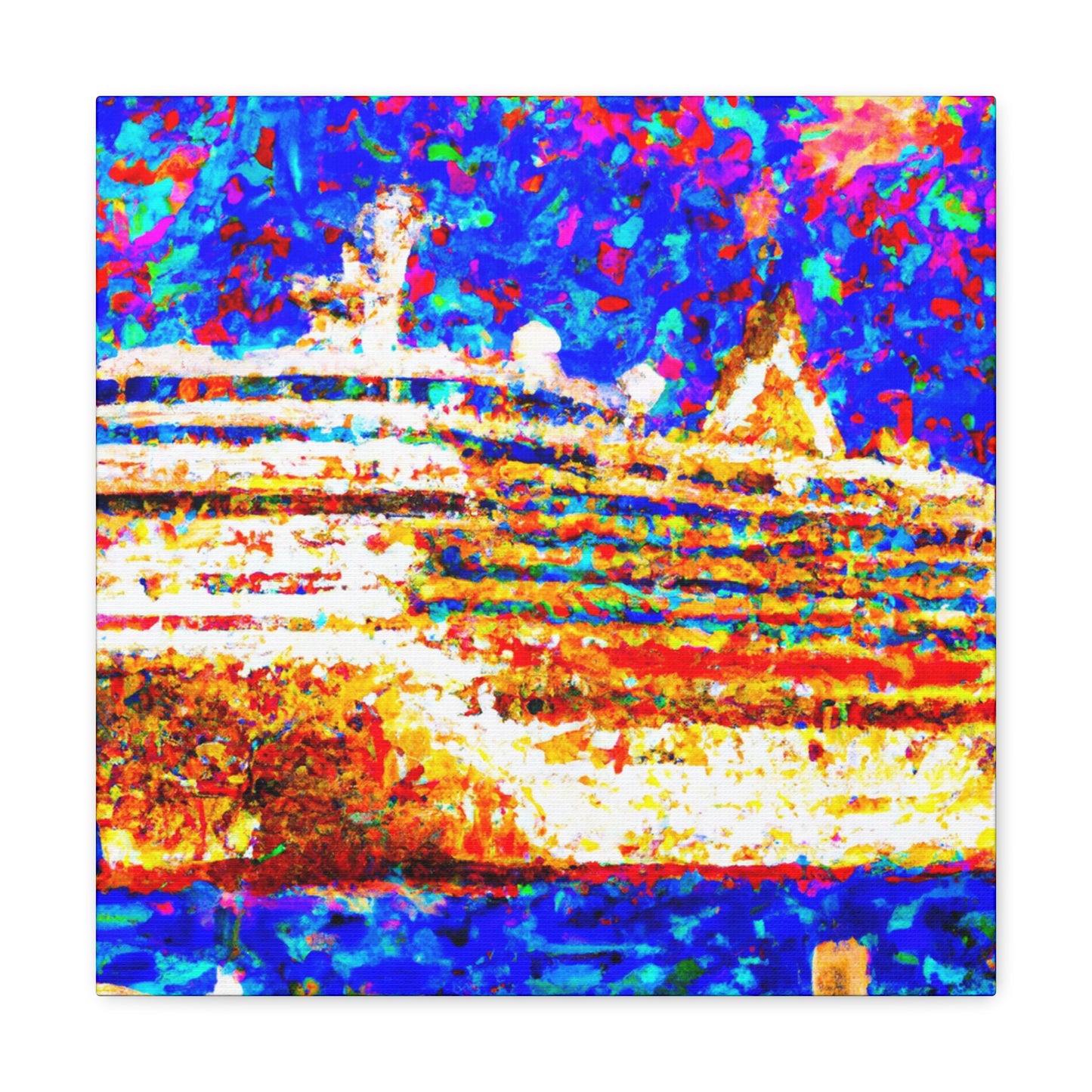 Cruise Ship Odyssey - Canvas