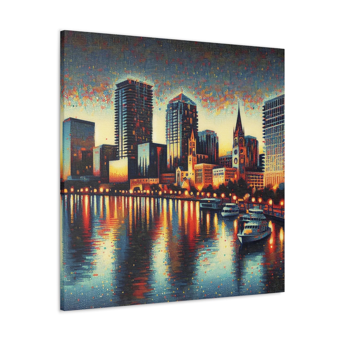 "Sunny Strokes of Orlando" - Canvas