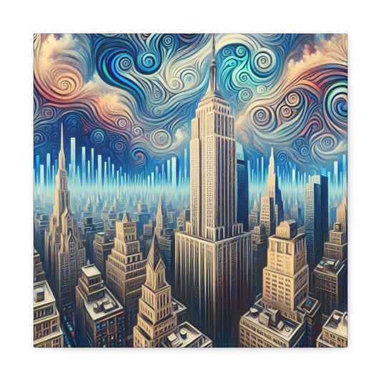 Urban Dreamscape Eternity - Canvas