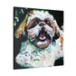 Shih Tzu Impressionism - Canvas