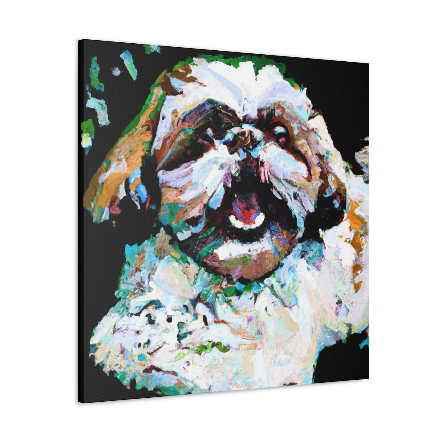 Shih Tzu Impressionism - Canvas