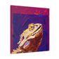 "Bearded Dragon Charm" - Canvas