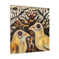 Lovebirds in Dreamland - Canvas