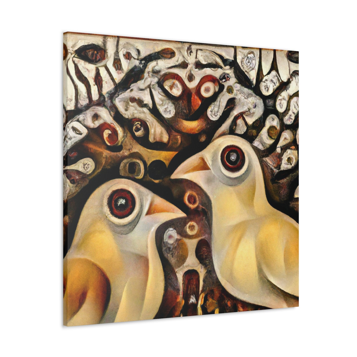 Lovebirds in Dreamland - Canvas