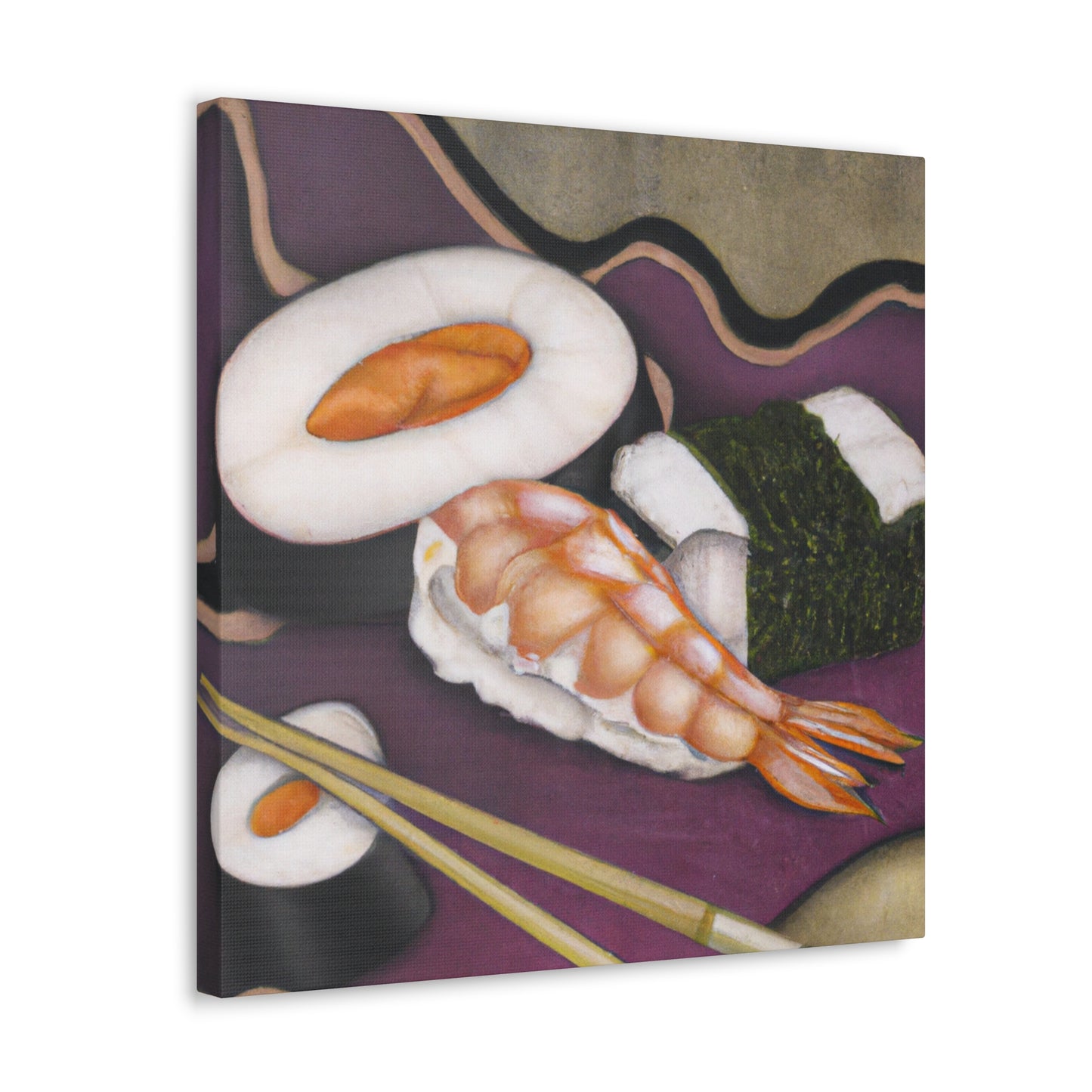 "Sushi of Art Nouveau" - Canvas