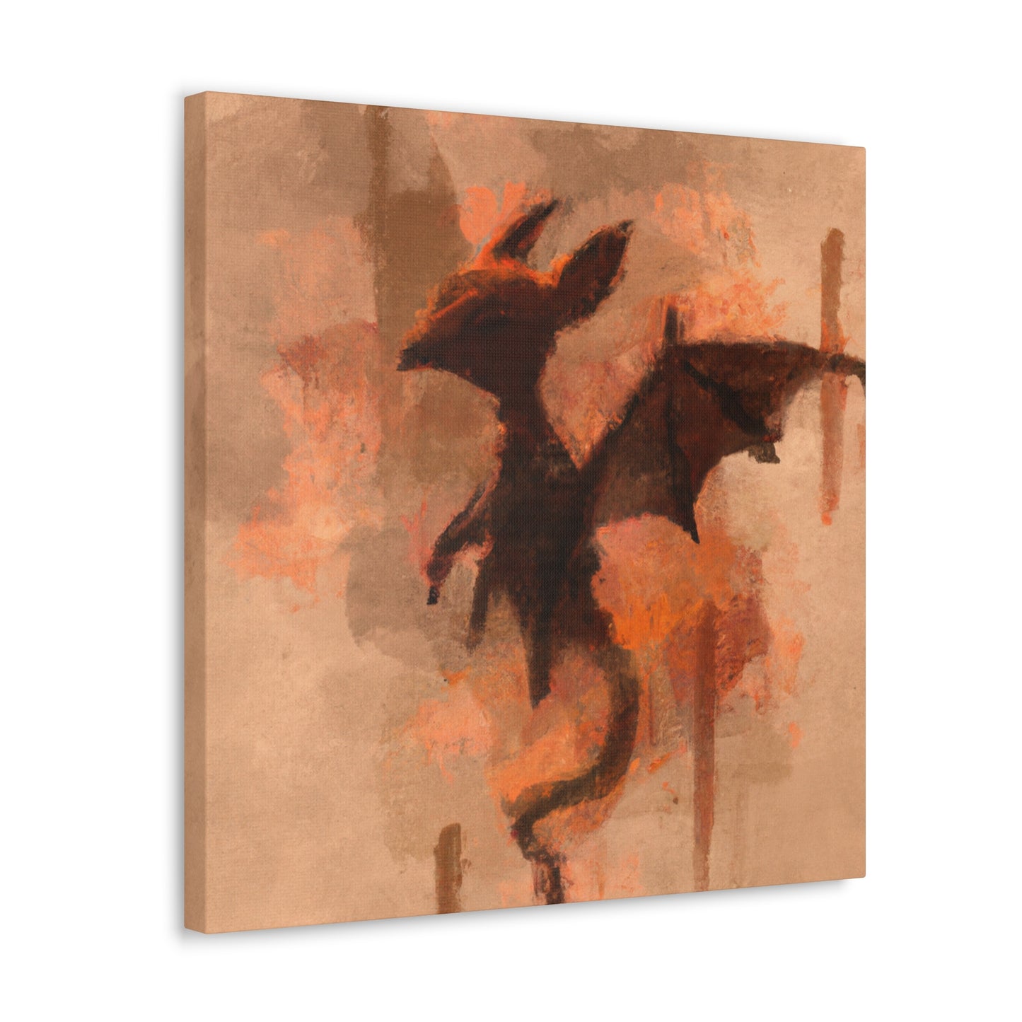 "Indian Flying Fox Dream" - Canvas