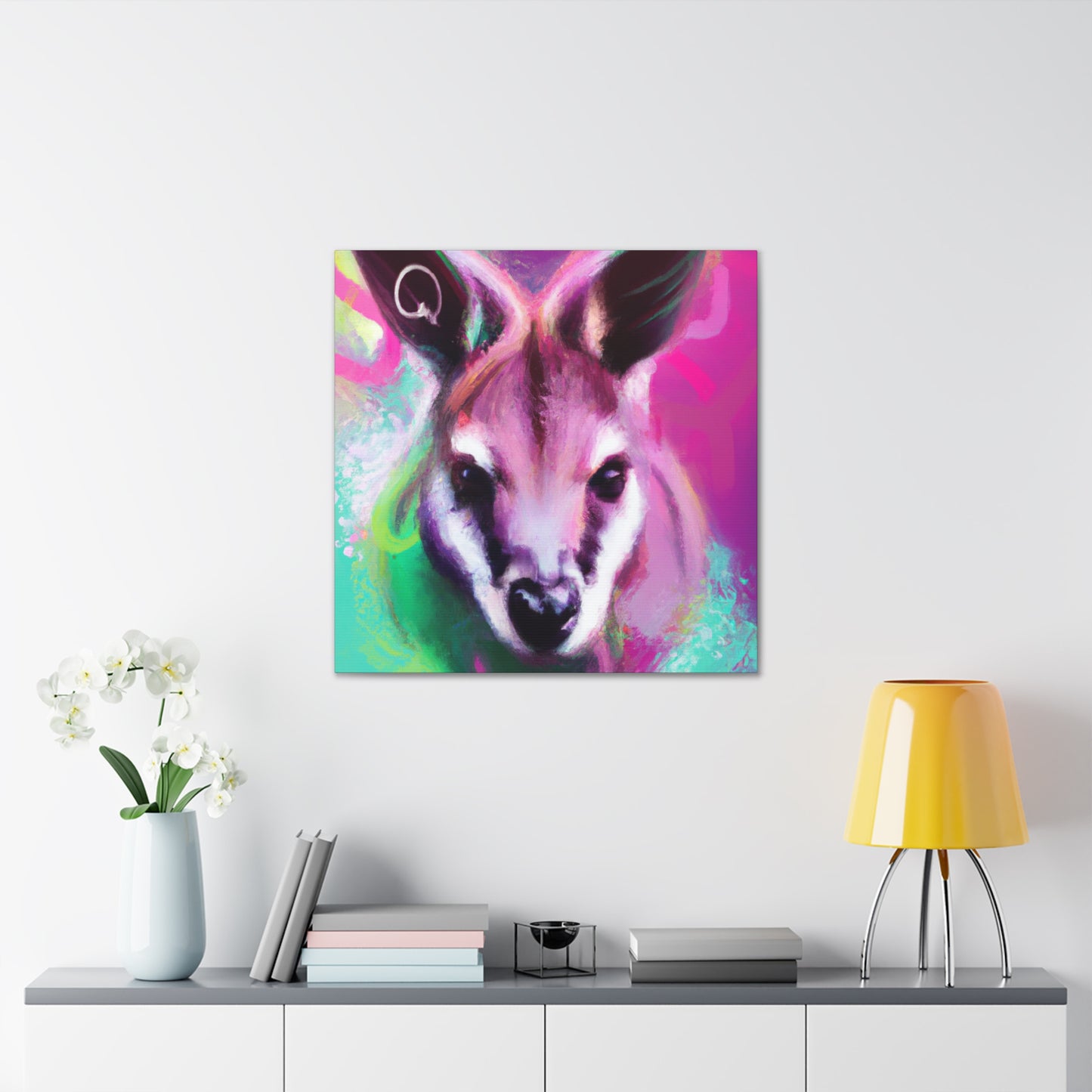 Wallaby Street Mural - Canvas