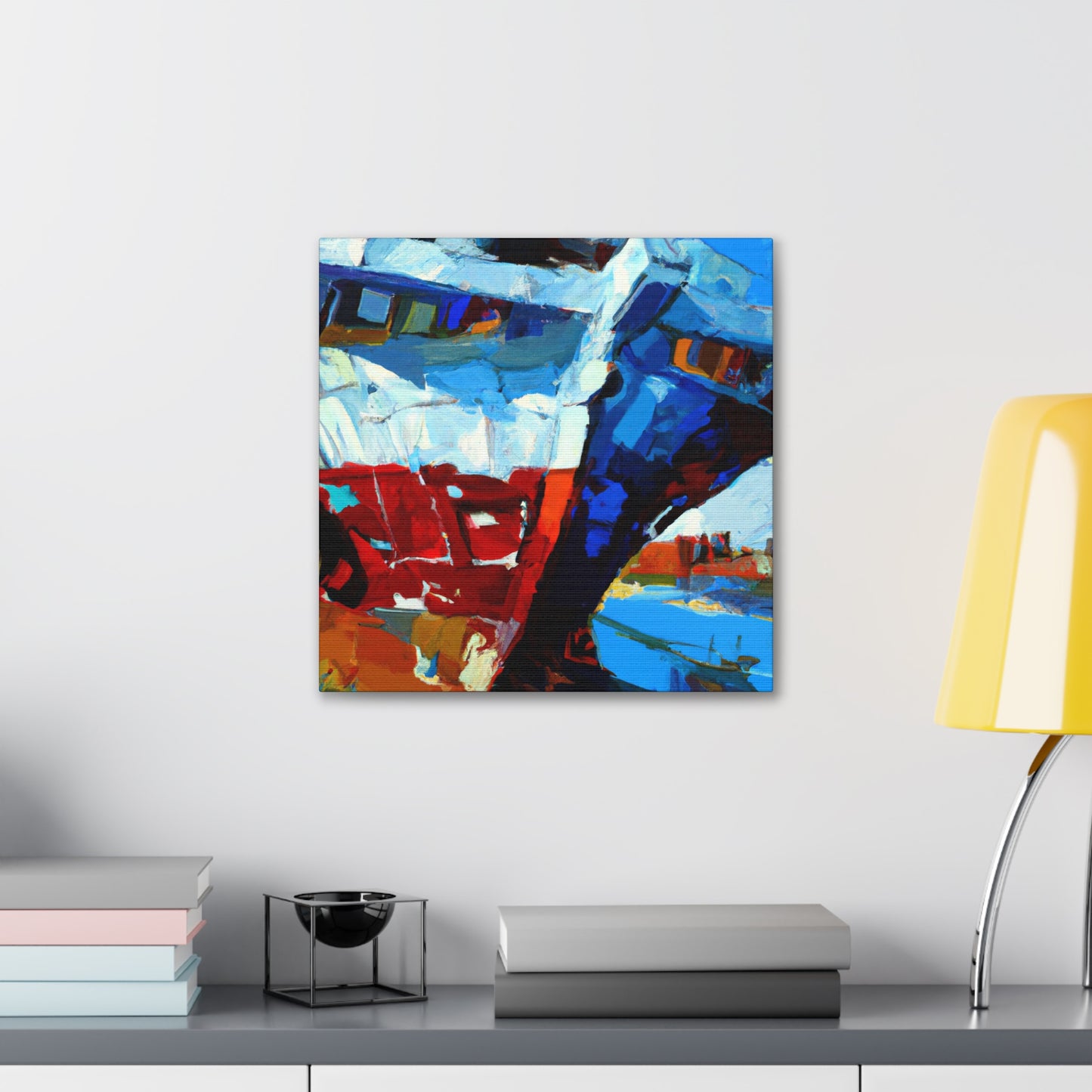 Sailboat in Motion - Canvas