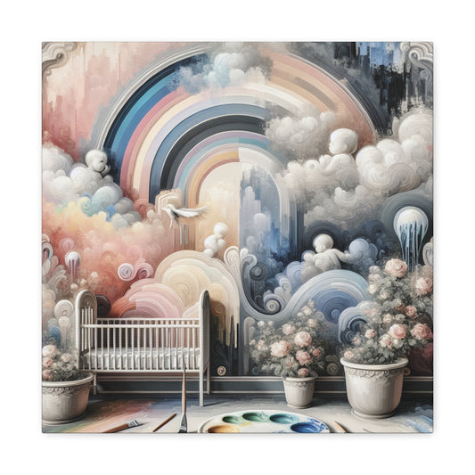 Whimsical Skies Serenade - Canvas