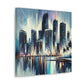 Vibrant Miami Skies - Canvas