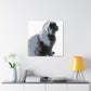 "British Shorthair Hyperrealism" - Canvas