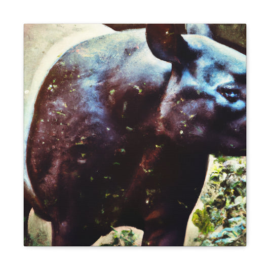 "The Majestic Malayan Tapir" - Canvas