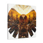 "Golden Eagle Majesty" - Canvas