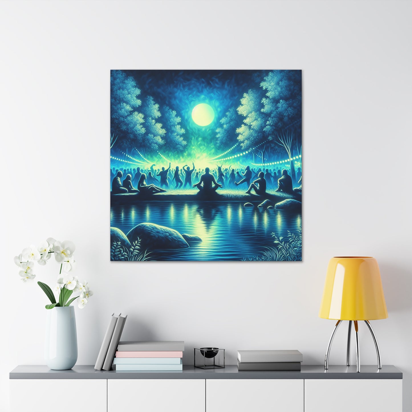 Electric Euphoria Dance - Canvas