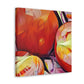 Tomato Red Reflection - Canvas