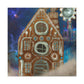 Gingerbread Steampunk Mansion - Canvas