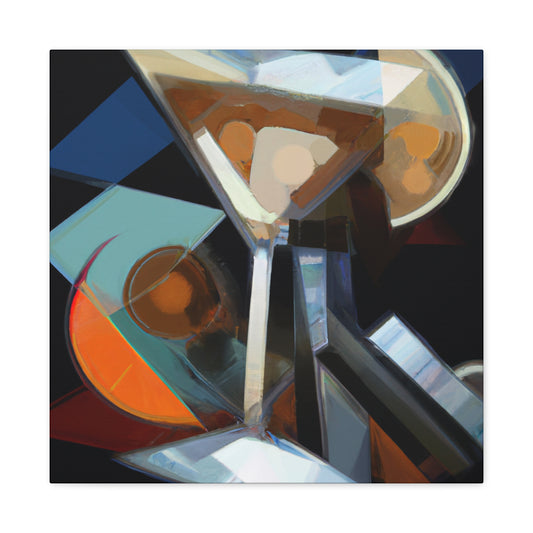 "Martini: A Toast!" - Canvas