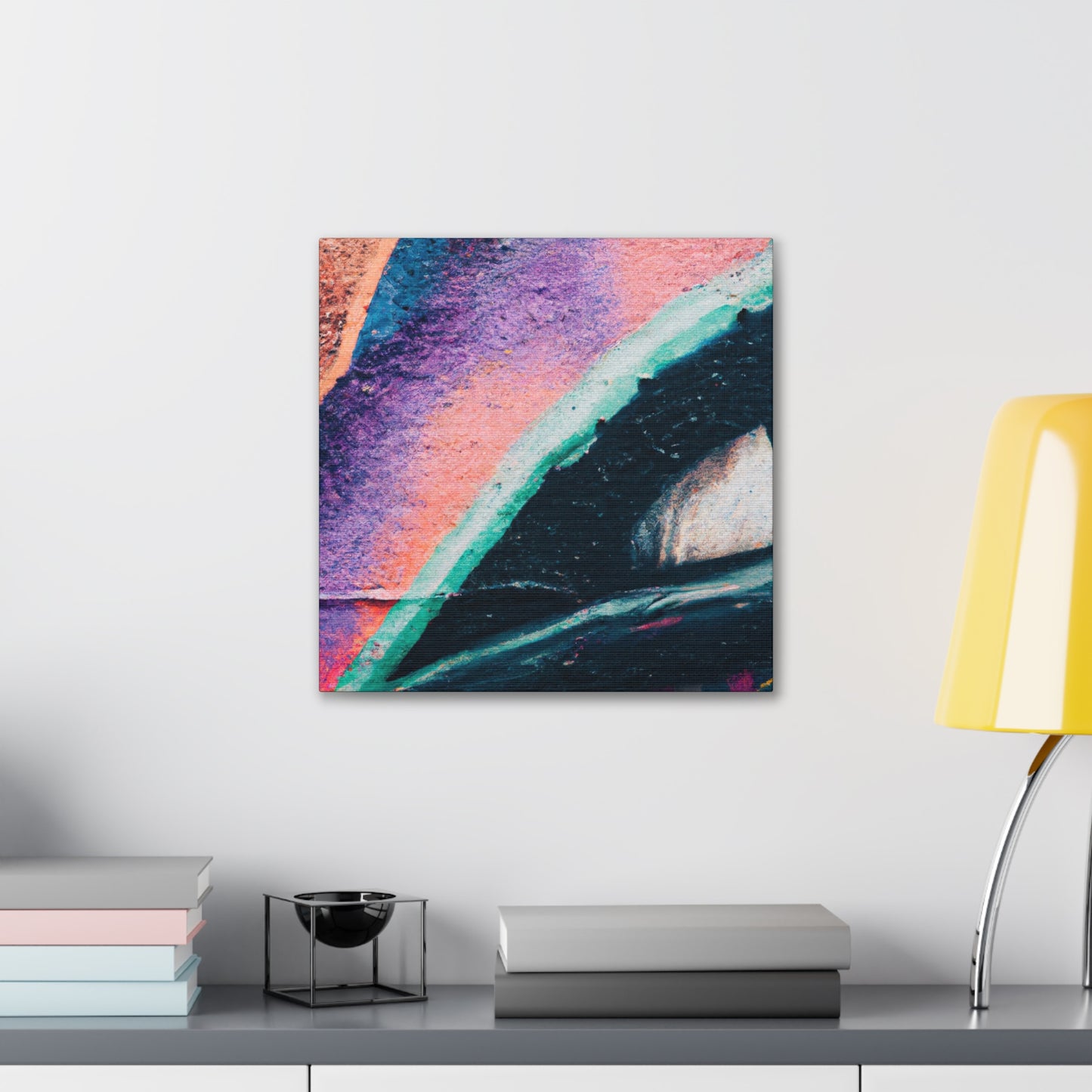 Colorful Past Expression - Canvas