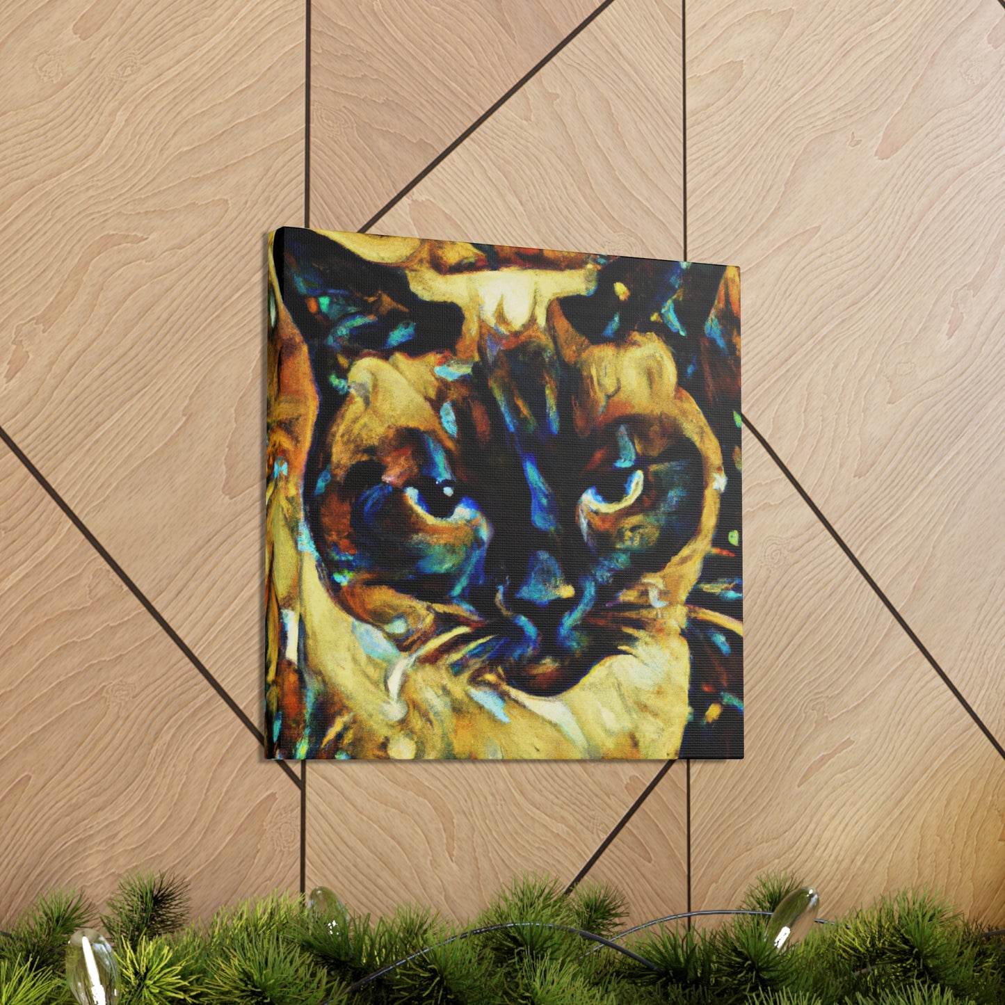 Siamese Serendipity - Canvas