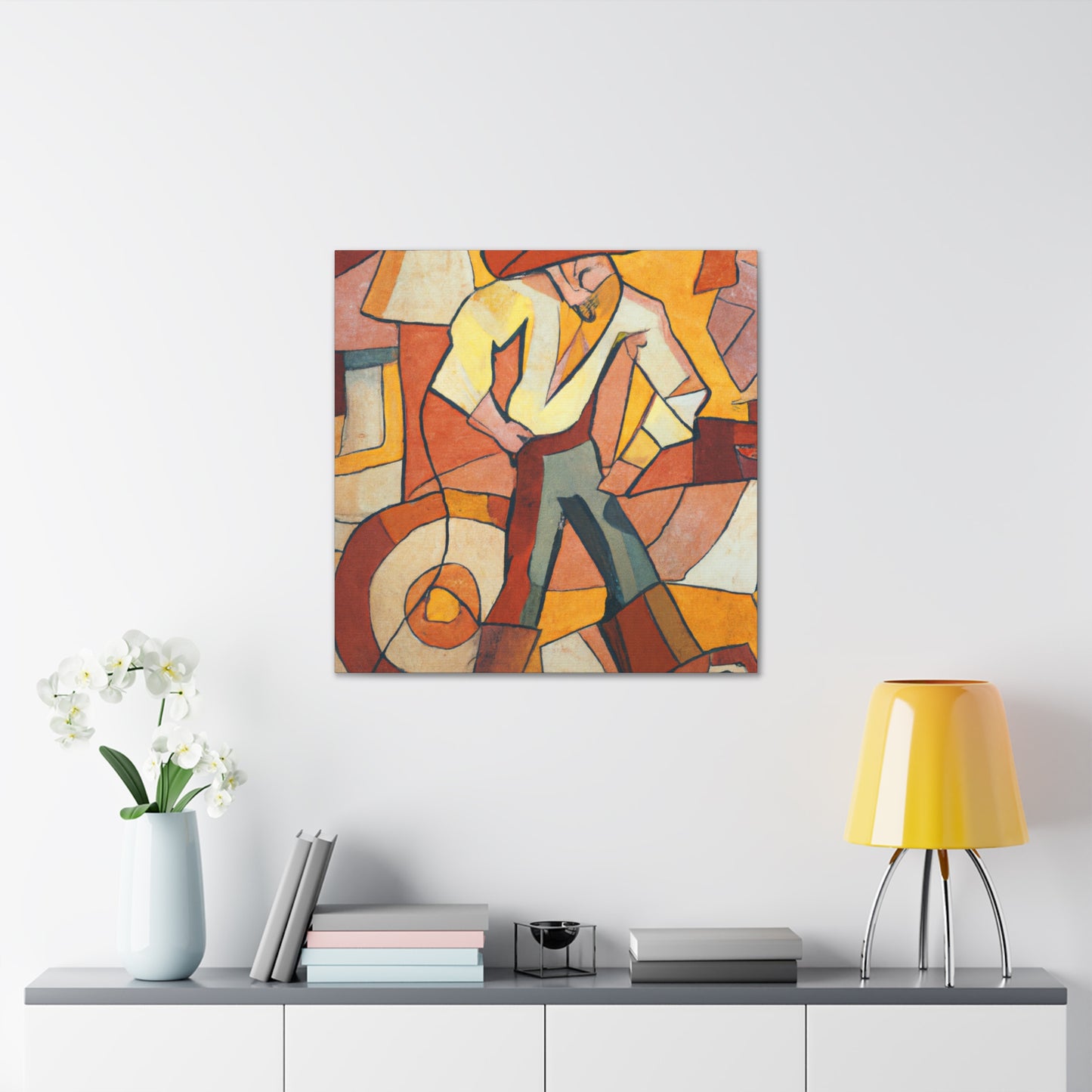 Lassoing Wild Freedom - Canvas