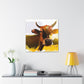 Pastoral Bovine Beauty - Canvas