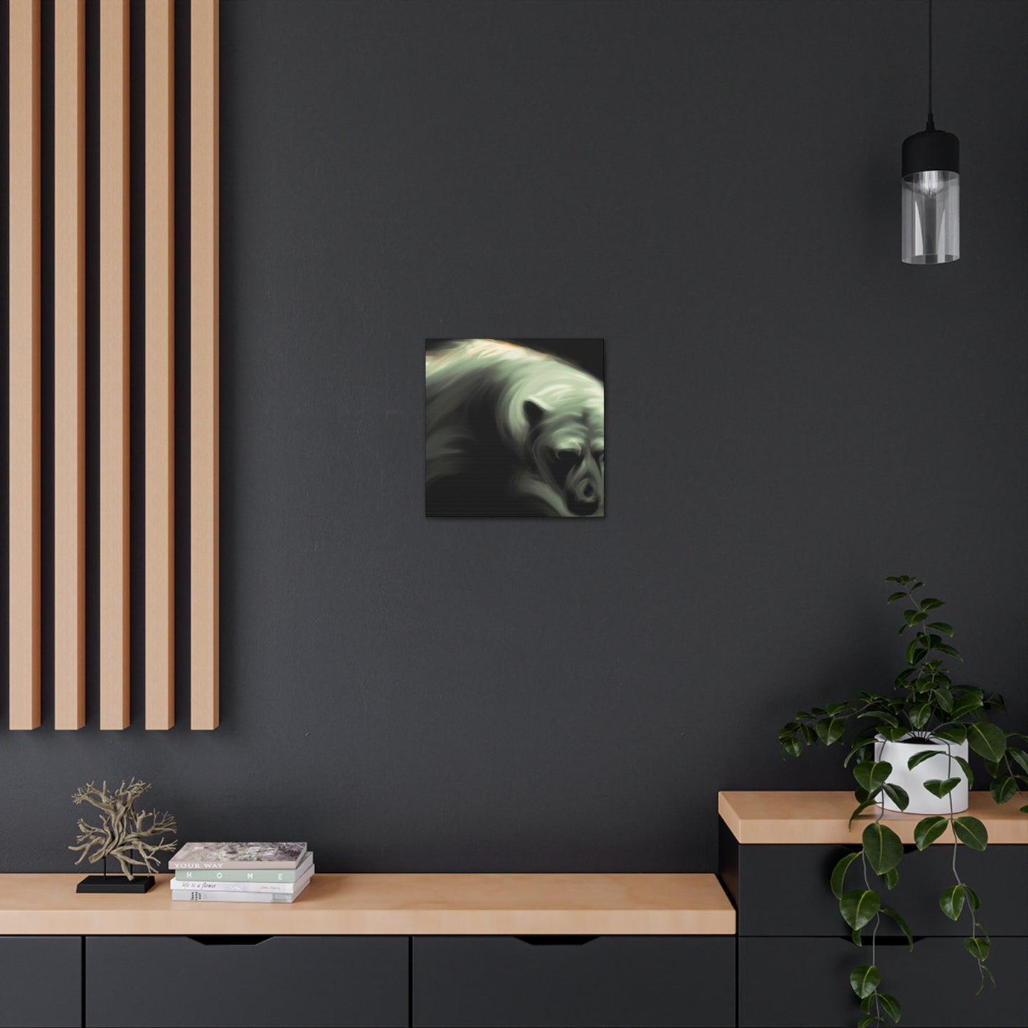 Polar Bear Dreamscape - Canvas