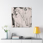 "Glorious Pyrenees Portrait" - Canvas