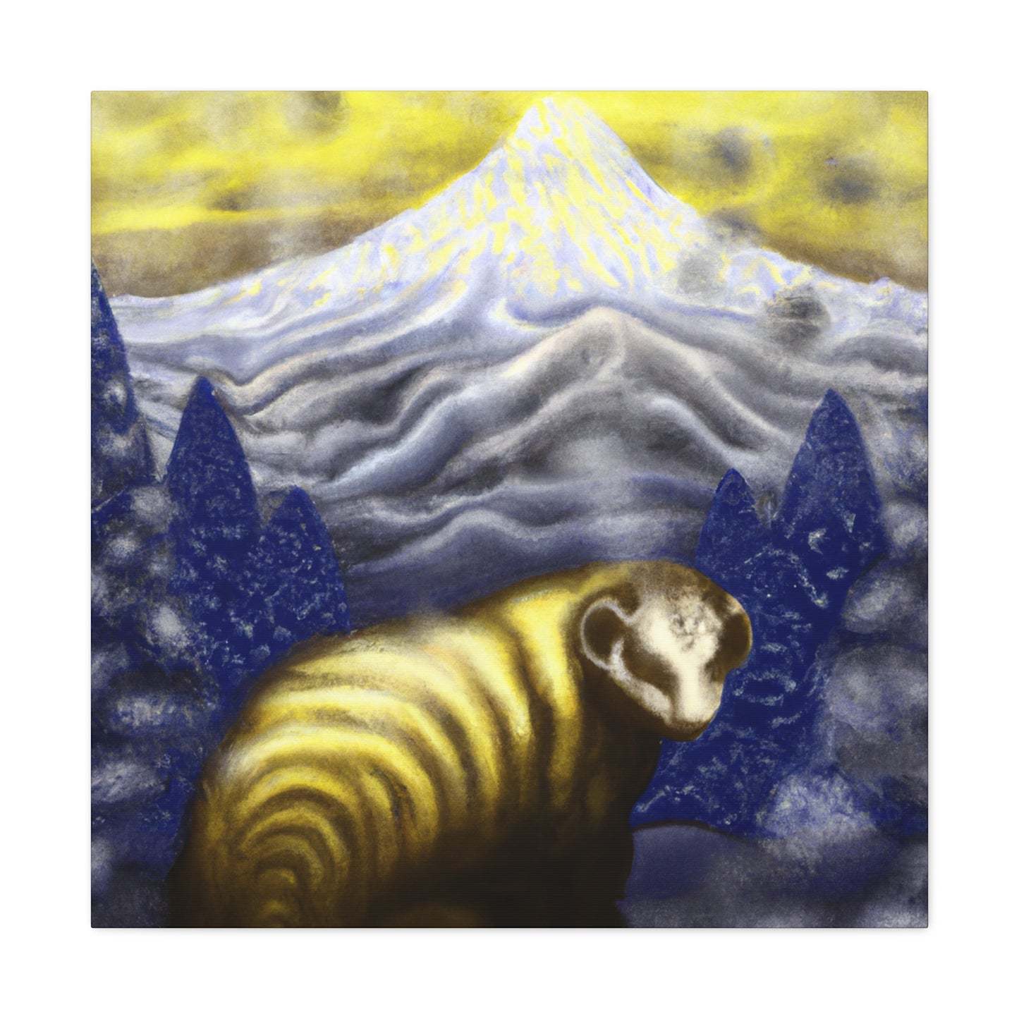 Skunk in Surreality - Canvas