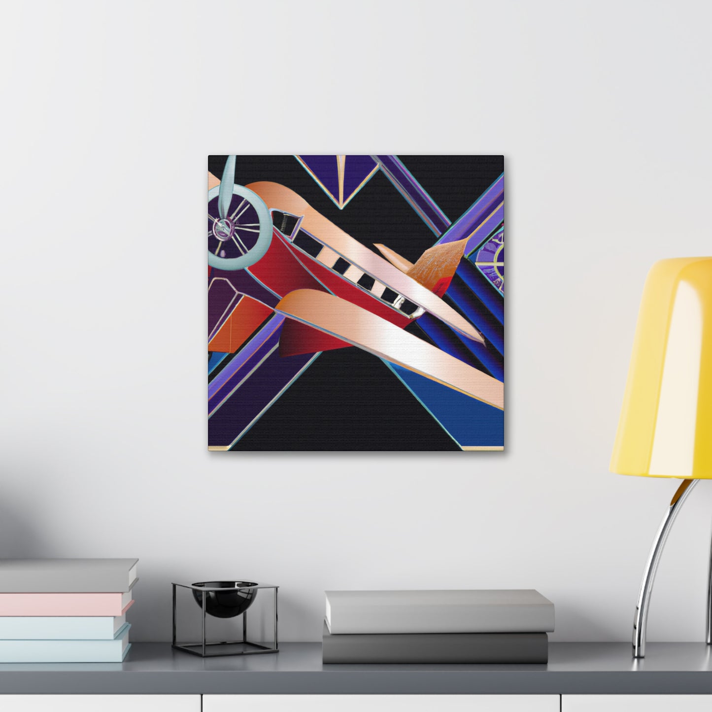 "Aviation's Art Deco" - Canvas