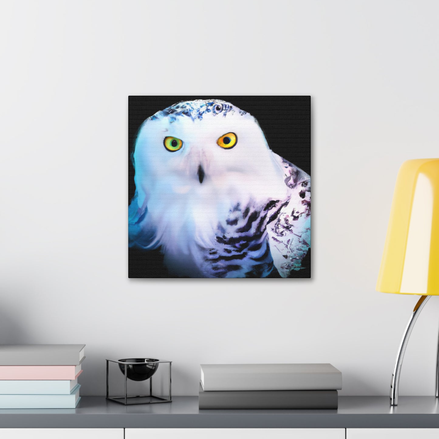 Snowy Owl Majesty - Canvas