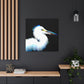 Snowy Egret Memory. - Canvas