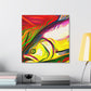 Salmon's Swimming Dance - Canvas