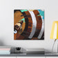 "Whiskey Barrel Surreality" - Canvas