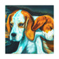 Beagle in Surrealism - Canvas