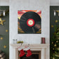 Vinyl Record Deco Style - Canvas