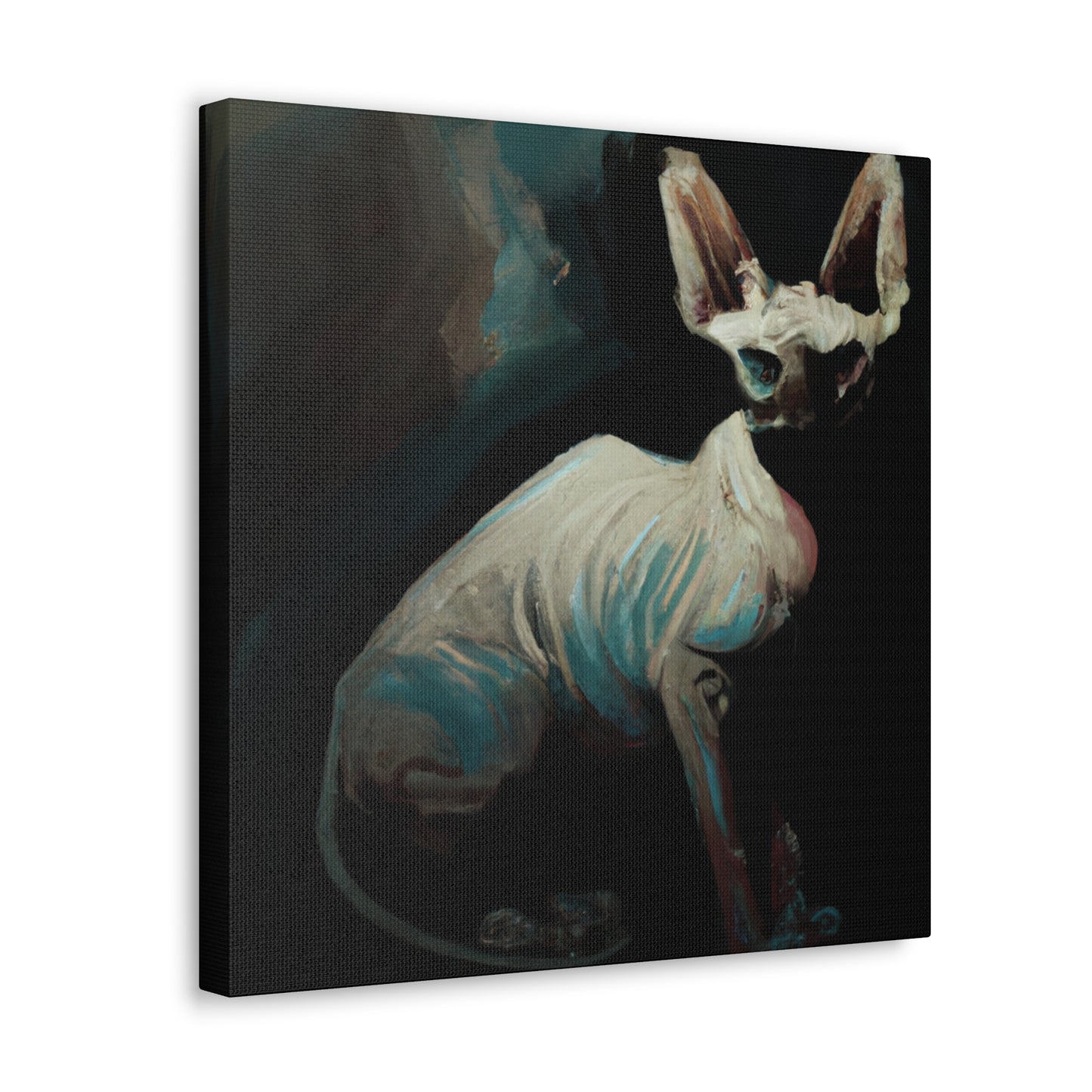 "Sphynx in Reflection" - Canvas