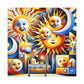 Joyful Celestial Encounters - Canvas