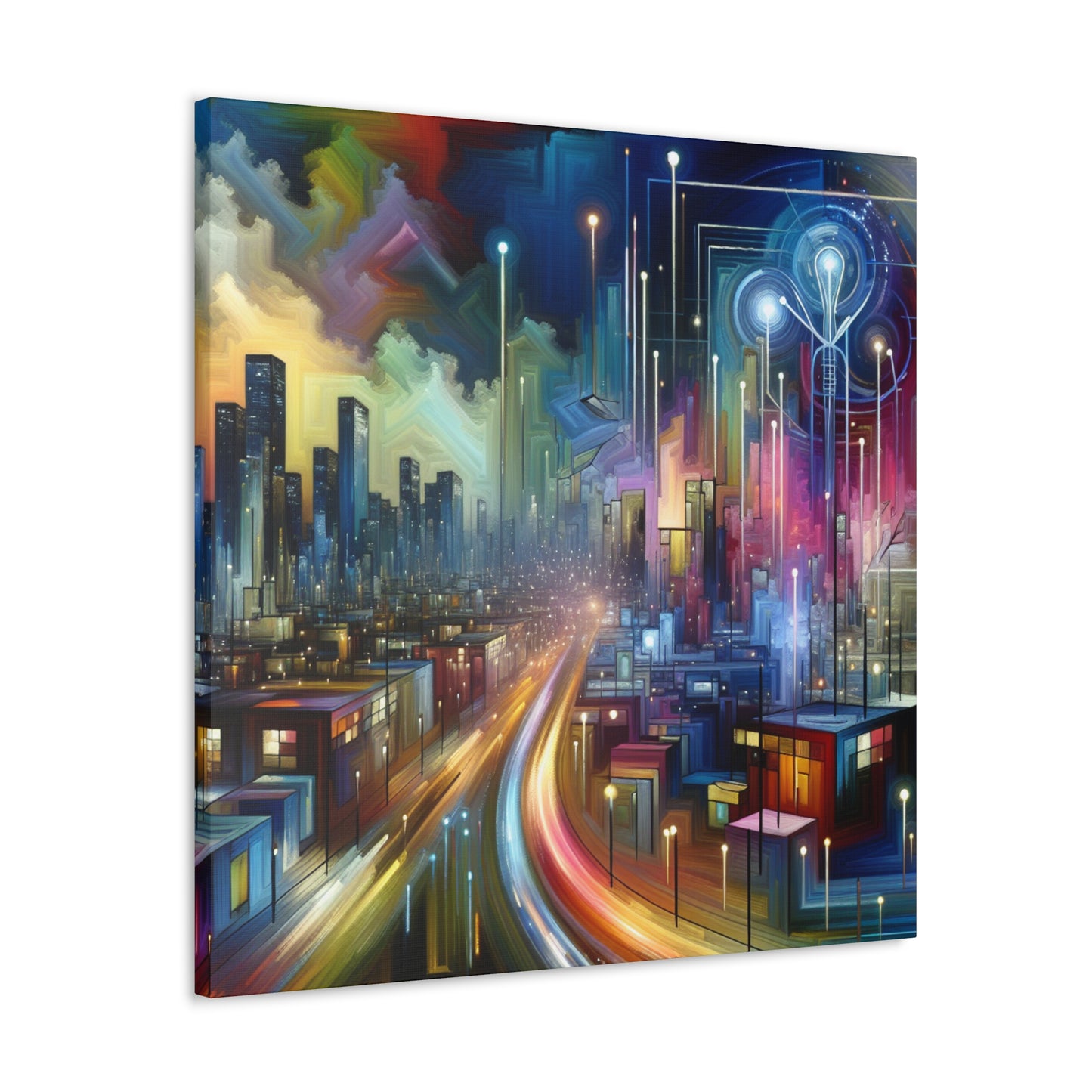 Euphoric Sonic Spectrum - Canvas